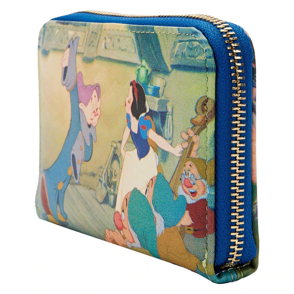 Loungefly Disney Snow White Scenes Zip Around Wallet - Picture 4 of 4